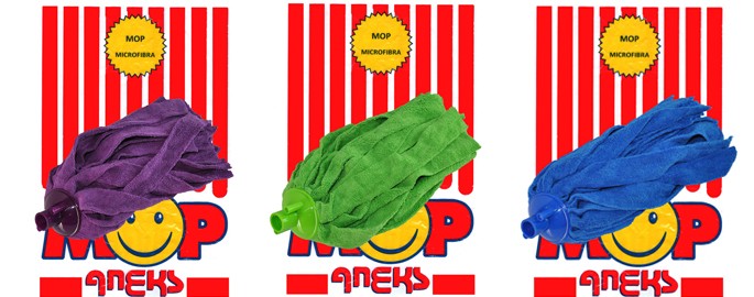 Końcówka z microfibry