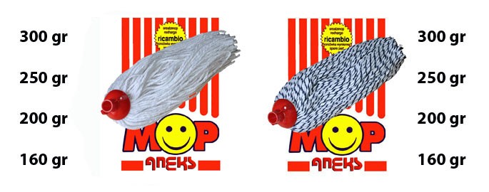 końcówki białe i kolorowe