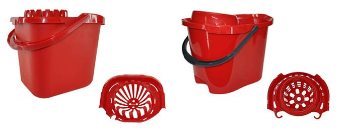 Wiadra z wyciskaczem